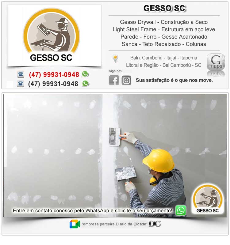 Parede Drywall em Itajaí